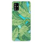 For Galaxy S20+ Lucency Painted TPU Protective Case(Banana Leaf) - 1