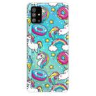 For Galaxy S20+ Lucency Painted TPU Protective Case(Cake Horse) - 1