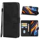 For Xiaomi Poco X4 GT Leather Phone Case(Black) - 1