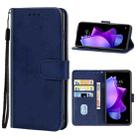 For Tecno Spark 9T Leather Phone Case(Blue) - 1