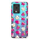 For Galaxy S20 Ultra Lucency Painted TPU Protective Case(Strawberry Cake) - 1