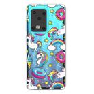 For Galaxy S20 Ultra Lucency Painted TPU Protective Case(Cake Horse) - 1