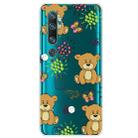 For Xiaomi CC9 Pro Lucency Painted TPU Protective Case(Brown Bear) - 1