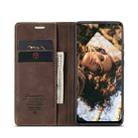 For Xiaomi Redmi Note 11 4G/Note 11S Global CaseMe 013 Multifunctional Horizontal Flip Leather Phone Case(Coffee) - 3