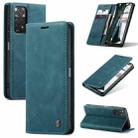For Xiaomi Redmi Note 11 4G/Note 11S Global CaseMe 013 Multifunctional Horizontal Flip Leather Phone Case(Blue) - 1