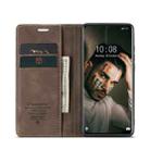 For Xiaomi 12 Pro CaseMe 013 Multifunctional Horizontal Flip Leather Phone Case(Coffee) - 3