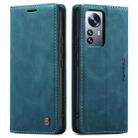 For Xiaomi 12 Pro CaseMe 013 Multifunctional Horizontal Flip Leather Phone Case(Blue) - 2