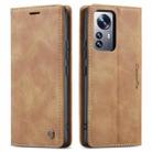 For Xiaomi 12 Pro CaseMe 013 Multifunctional Horizontal Flip Leather Phone Case(Brown) - 2