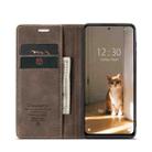 For Xiaomi 12/12X CaseMe 013 Multifunctional Horizontal Flip Leather Phone Case(Coffee) - 3