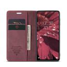 For Xiaomi 12/12X CaseMe 013 Multifunctional Horizontal Flip Leather Phone Case(Wine Red) - 3