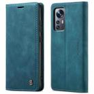 For Xiaomi 12/12X CaseMe 013 Multifunctional Horizontal Flip Leather Phone Case(Blue) - 2