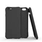 For iPhone 6s / 6 Solid Color TPU Slim Shockproof Protective Case(Black) - 1