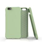 For iPhone 6s / 6 Solid Color TPU Slim Shockproof Protective Case(Green) - 1