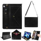 Envelope Solid Color Leather Tablet Case For iPad mini 6(Black) - 1