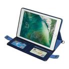 Envelope Solid Color Leather Tablet Case For iPad 9.7 2018 / 2017(Blue) - 5