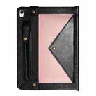 Envelope Color Matching Leather Tablet Case For iPad mini 6(Black Rose Gold) - 2