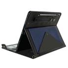 For Samsung Galaxy Tab S7 FE T730/T735 Envelope Color Matching Leather Tablet Case(Black Blue) - 5