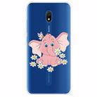 For Xiaomi Redmi 8A Lucency Painted TPU Protective Case(Elephant) - 1