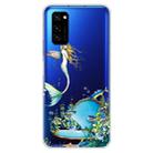 For Huawei Honor V30 Lucency Painted TPU Protective Case(Mermaid) - 1