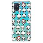 For Galaxy A71 Lucency Painted TPU Protective Case(Mini Panda) - 1