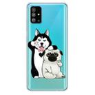 For Galaxy S20 Lucency Painted TPU Protective Case(Dog) - 1