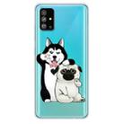 For Galaxy S20+ Lucency Painted TPU Protective Case(Dog) - 1
