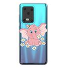 For Galaxy S20 Ultra Lucency Painted TPU Protective Case(Elephant) - 1