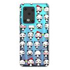 For Galaxy S20 Ultra Lucency Painted TPU Protective Case(Mini Panda) - 1