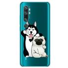 For Xiaomi CC9 Pro Lucency Painted TPU Protective Case(Dog) - 1