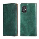 For Asus Zenfone 8 ZS590KS Gloss Oil Solid Color Magnetic Leather Phone Case(Green) - 1