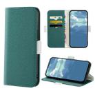 For Xiaomi Redmi 10C Candy Color Litchi Texture Leather Phone Case(Dark Green) - 1