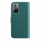 For Xiaomi Redmi Note 11 5G China Candy Color Litchi Texture Leather Phone Case(Dark Green) - 3
