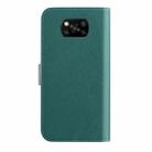 For Xiaomi Poco X3 NFC Candy Color Litchi Texture Leather Phone Case(Dark Green) - 3