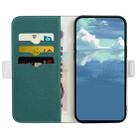 For Xiaomi Poco X3 NFC Candy Color Litchi Texture Leather Phone Case(Dark Green) - 4