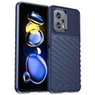 For Xiaomi Poco X4 GT Thunderbolt Shockproof TPU Protective Soft Phone Case(Blue) - 1