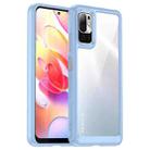 For Xiaomi Redmi Note 10 5G Colorful Series Acrylic + TPU Phone Case(Blue) - 1