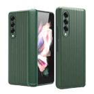 For Samsung Galaxy Z Fold3 5G Outer Protection Luggage Design Phone Case(Green) - 1