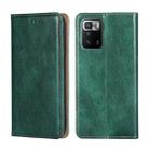 For Xiaomi Redmi Note 10 Pro China Gloss Oil Solid Color Magnetic Leather Phone Case(Green) - 1