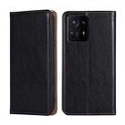 For Xiaomi Mix 4 Gloss Oil Solid Color Magnetic Leather Phone Case(Black) - 1