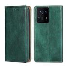 For Xiaomi Mix 4 Gloss Oil Solid Color Magnetic Leather Phone Case(Green) - 1