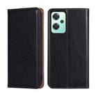 For OnePlus Nord CE 2 Lite 5G Gloss Oil Solid Color Magnetic Leather Phone Case(Black) - 1