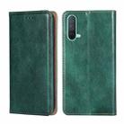 For OnePlus Nord CE 5G Gloss Oil Solid Color Magnetic Leather Phone Case(Green) - 1