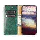 For OnePlus Nord CE 5G Gloss Oil Solid Color Magnetic Leather Phone Case(Green) - 5