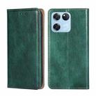 For OnePlus Ace Racing Gloss Oil Solid Color Magnetic Leather Phone Case(Green) - 1