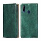 For ZTE Libero 5G Gloss Oil Solid Color Magnetic Leather Phone Case(Green) - 1