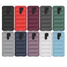 For Xiaomi Redmi 9 Magic Shield TPU + Flannel Phone Case(Purple) - 2