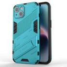 For iPhone 14 Punk Armor 2 in 1 PC + TPU Phone Case (Blue) - 1