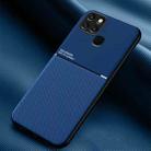 For Infinix Smart 6 Classic Tilt Strip Grain Magnetic Shockproof PC + TPU Phone Case(Blue) - 1