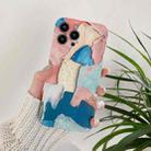 Art Plaster Painting Phone Case For iPhone 12(Bright Color) - 2