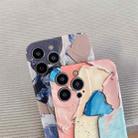 Art Plaster Painting Phone Case For iPhone 12(Bright Color) - 4